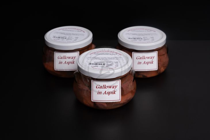 Galloway in Aspik (Sauerfleisch)