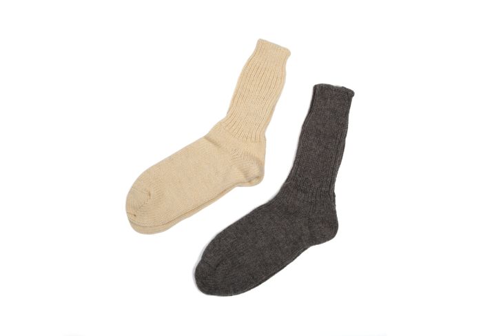Socken aus Schurwolle