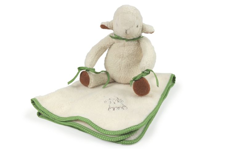 Wollflor-Kuscheldecke